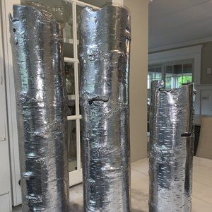 Michael Aram Polished Bark Vases